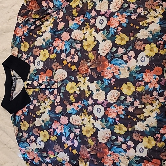 NWT PJ PAUL JONES Flower Polo Shirts - Picture 6 of 14